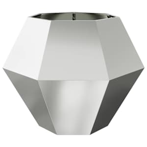 Truhlík 2 pcs Stříbrná 100 x 100 x 80 cm Pozinkovaná ocel - obrázek 6