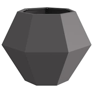 Truhlík 2 pcs Černá 75 x 75 x 60 cm Ocel - obrázek 6