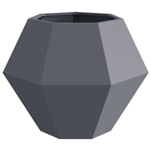 Truhlík 2 pcs Antracit 75 x 75 x 60 cm Ocel - obrázek 6
