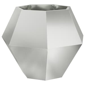 Truhlík 2 pcs Stříbrná 75 x 75 x 60 cm Pozinkovaná ocel - obrázek 5