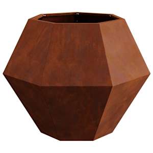 Truhlík 2 pcs Rezavá 75 x 75 x 60 cm Povětrnostně odolná ocel - obrázek 7
