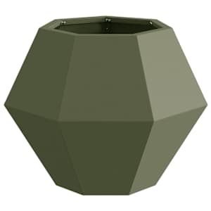 Truhlík 2 pcs Olivově zelená 50 x 50 x 40 cm Ocel - obrázek 6