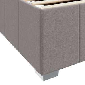 Rám postele s matrací Taupe 90 x 200 cm textil - obrázek 10