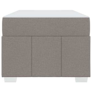 Rám postele s matrací Taupe 120 x 190 cm textil - obrázek 5