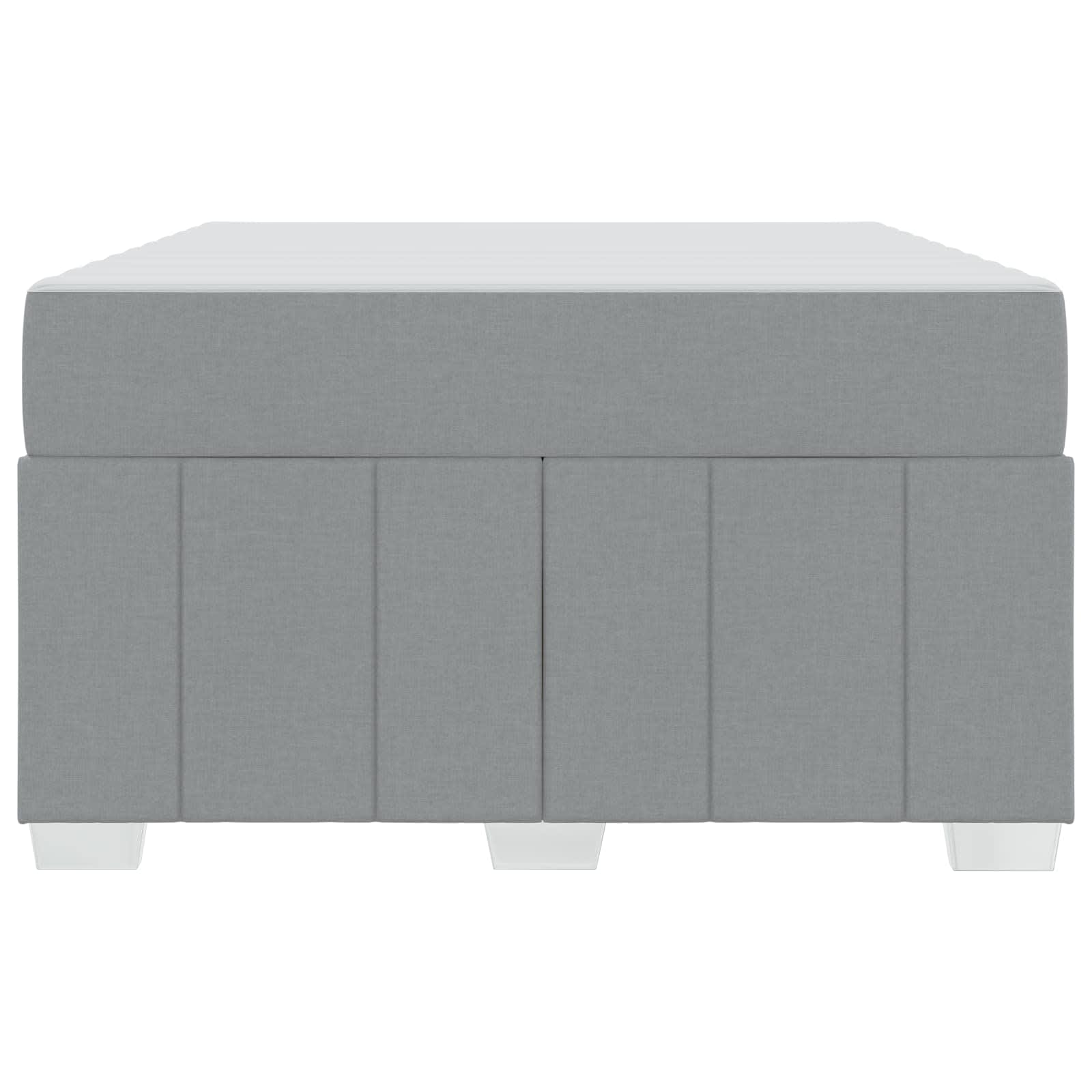 Konstrukcija postelje Svetlo siva 120 x 200 cm blago - slika 5