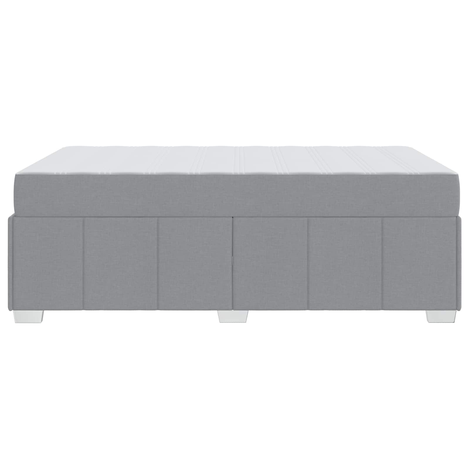 Konstrukcija postelje Svetlo siva 120 x 200 cm blago - slika 6