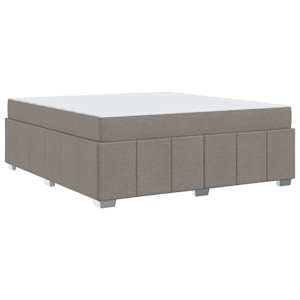 Rám postele s matrací Taupe 180 x 200 cm textil - obrázek 4