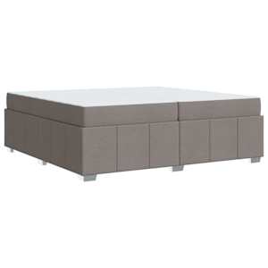 Rám postele s matrací Taupe 200 x 200 cm textil - obrázek 4