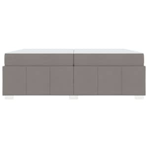 Rám postele s matrací Taupe 200 x 200 cm textil - obrázek 7
