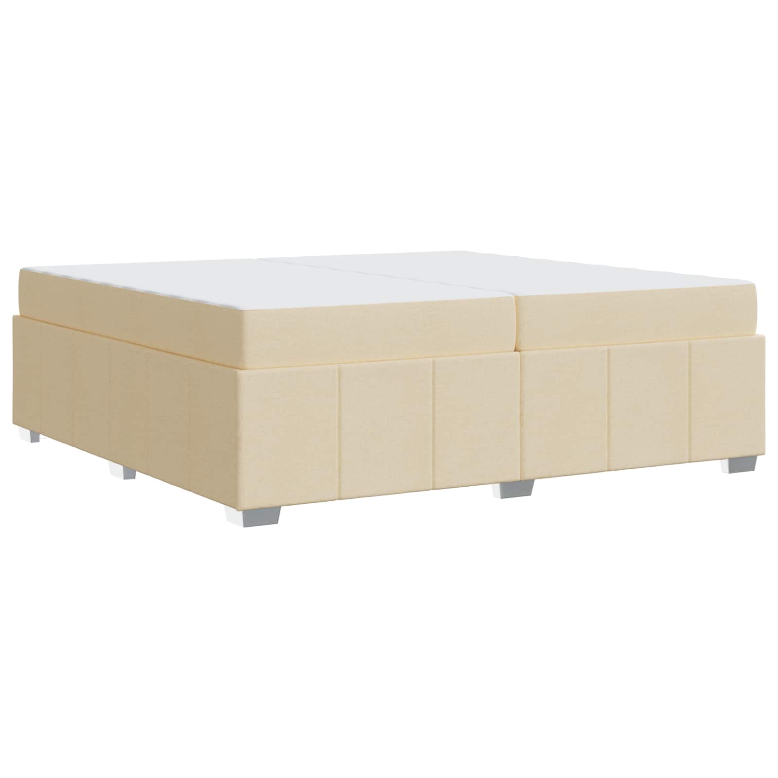 Voodi raam madratsiga cream 200 x 200 cm kangas 119 Kõik vajalik sinu aeda ja koju! Voodi raam madratsiga cream 200 x 200 cm kangas - Image 4