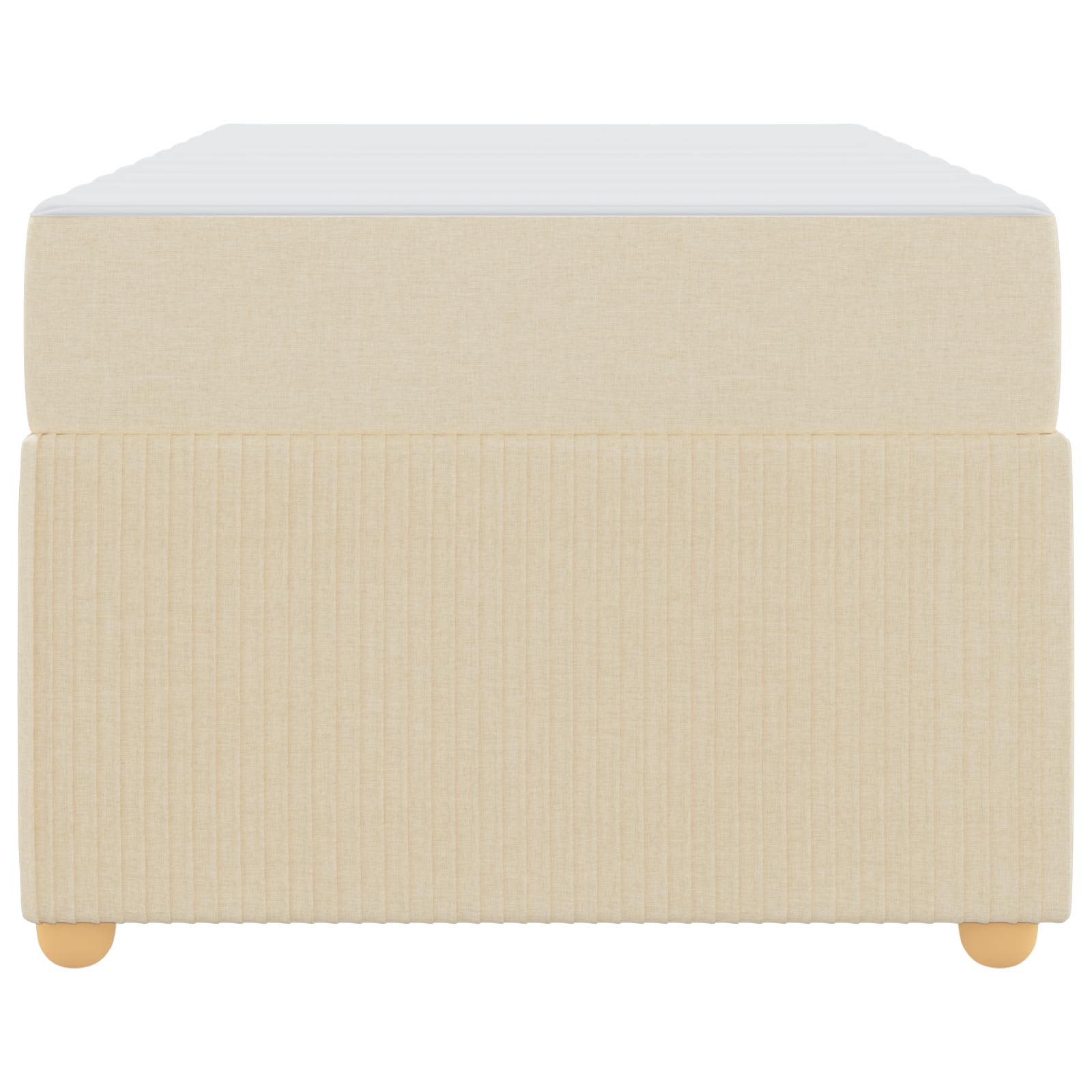 Voodi raam madratsiga cream 90 x 200 cm kangas 56 Kõik vajalik sinu aeda ja koju! Voodi raam madratsiga cream 90 x 200 cm kangas - Image 10