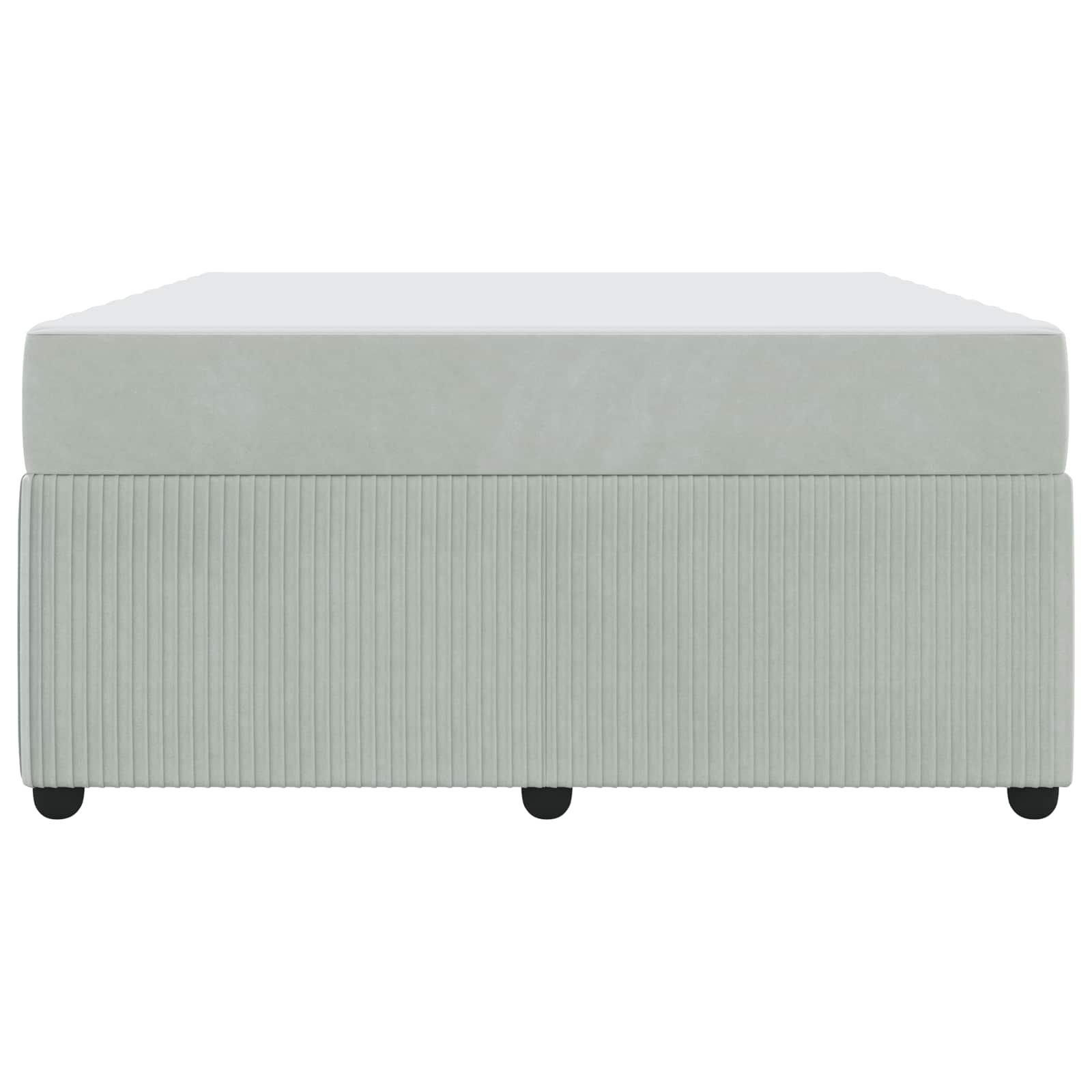 Voodi raam madratsiga Helehall 160 x 200 cm kangas 121 Kõik vajalik sinu aeda ja koju! Voodi raam madratsiga Helehall 160 x 200 cm kangas - Image 6