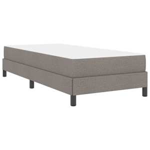 Postel s boxspringem s matrací Taupe 80 x 200 cm textil - obrázek 9