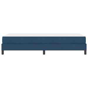 Postel s boxspringem s matrací Modrá 80 x 200 cm textil - obrázek 8