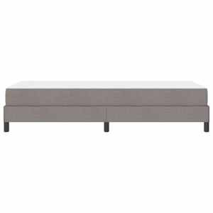 Postel s boxspringem s matrací Taupe 100 x 200 cm textil - obrázek 8