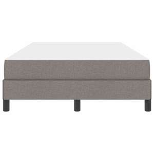 Postel s boxspringem s matrací Taupe 120 x 190 cm textil - obrázek 5