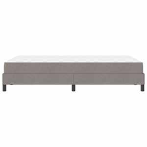 Postel s boxspringem s matrací Taupe 120 x 190 cm textil - obrázek 6