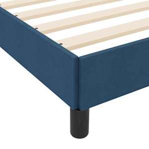 Postel s boxspringem s matrací Modrá 120 x 200 cm textil - obrázek 10