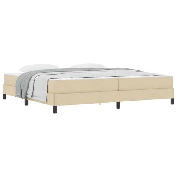 vidaXL Karbi vedrumadrats cream 200 x 200 cm kangas