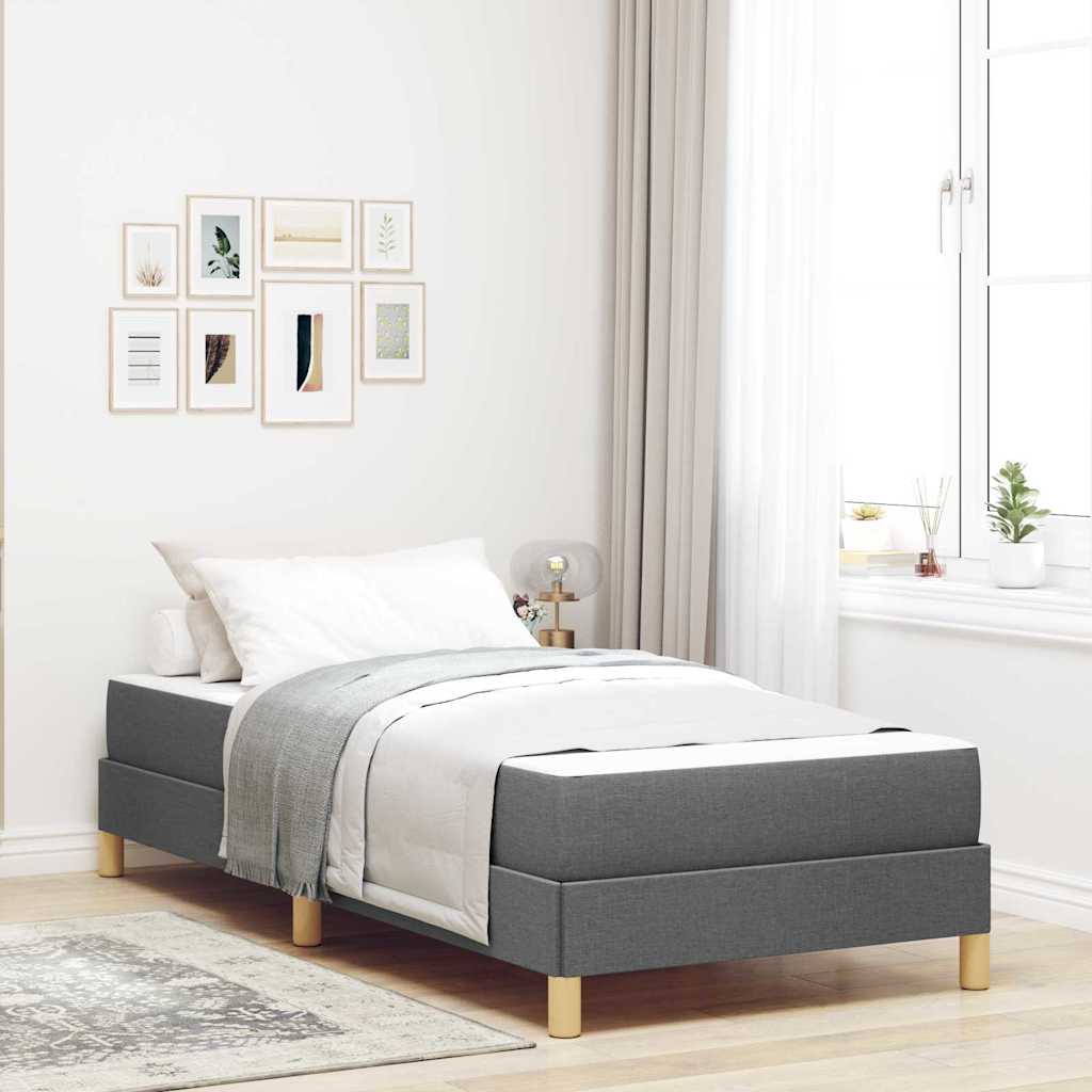 Posteľ s pružinovým rámom Taupe, Hnedá 80 x 200 cm 3398522