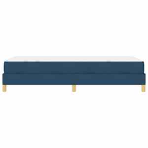 Postel s boxspringem s matrací Modrá 80 x 200 cm textil - obrázek 7