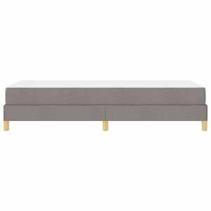 Postel s boxspringem s matrací Taupe 90 x 190 cm textil - obrázek 8