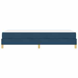 Postel s boxspringem s matrací Modrá 90 x 190 cm textil - obrázek 8