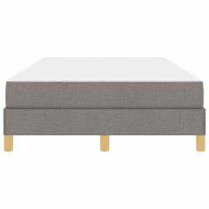 Postel s boxspringem s matrací Taupe 120 x 200 cm textil - obrázek 6