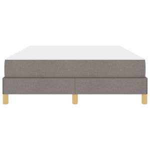 Postel s boxspringem s matrací Taupe 140 x 200 cm textil - obrázek 7
