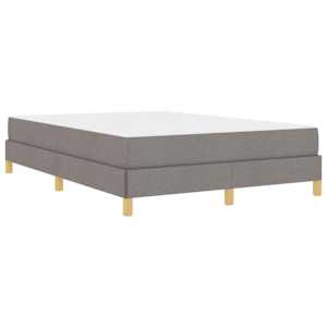Postel s boxspringem s matrací Taupe 160 x 200 cm textil - obrázek 4
