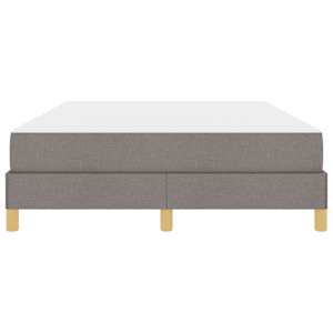 Postel s boxspringem s matrací Taupe 160 x 200 cm textil - obrázek 7