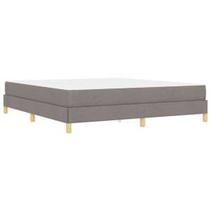 Postel s boxspringem s matrací Taupe 180 x 200 cm textil - obrázek 9