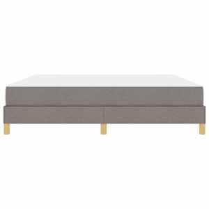 Postel s boxspringem s matrací Taupe 180 x 200 cm textil - obrázek 7