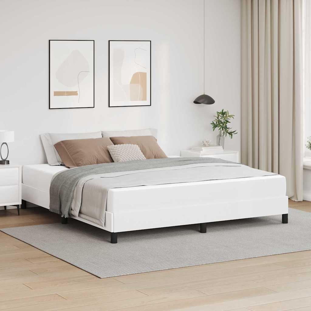 Seng Andet Ren hvid 180 x 200 cm Kunstlæder