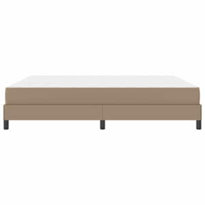Rám postele s matrací Cappuccino 180 x 200 cm textil - obrázek 8