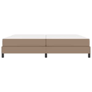 Rám postele s matrací Cappuccino 200 x 200 cm textil - obrázek 7