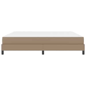 Rám postele s matrací Cappuccino 200 x 200 cm textil - obrázek 8