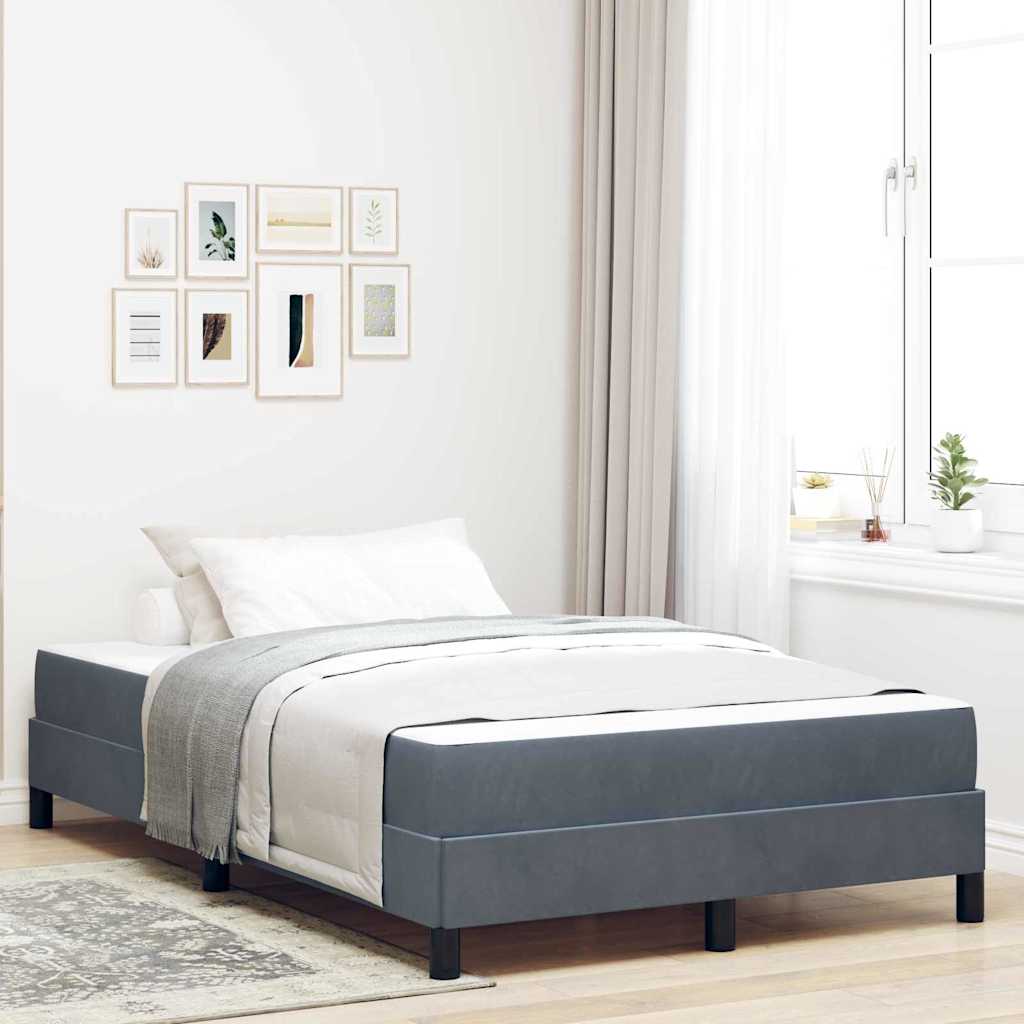 Vedruvoodi madratsiga Tumehall 120 x 190 cm Samet