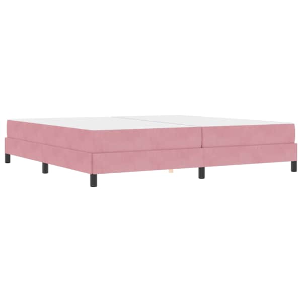 vidaXL Karbi vedrumadrats madratsiga Roosa 200 x 200 cm kangas