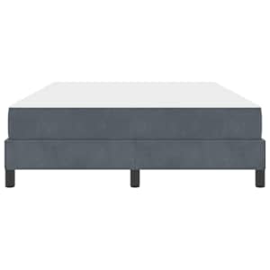Postel s boxspringem s matrací Tmavě šedá 160 x 210 cm textil - obrázek 5