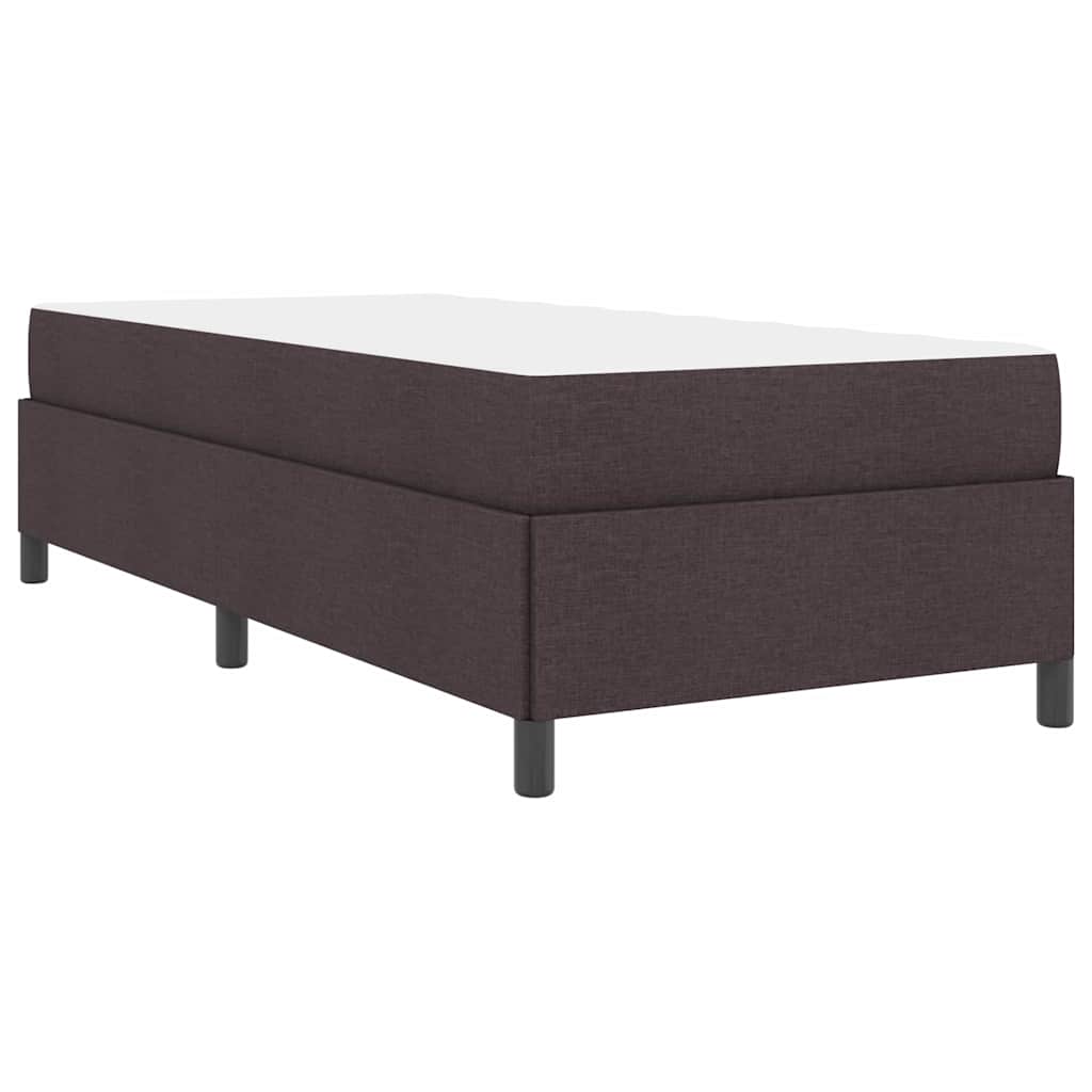 Box spring seng Brun 80 x 200 cm Stof, Ingeniørtræ 8 8721288299154 wbg ba en hd 1