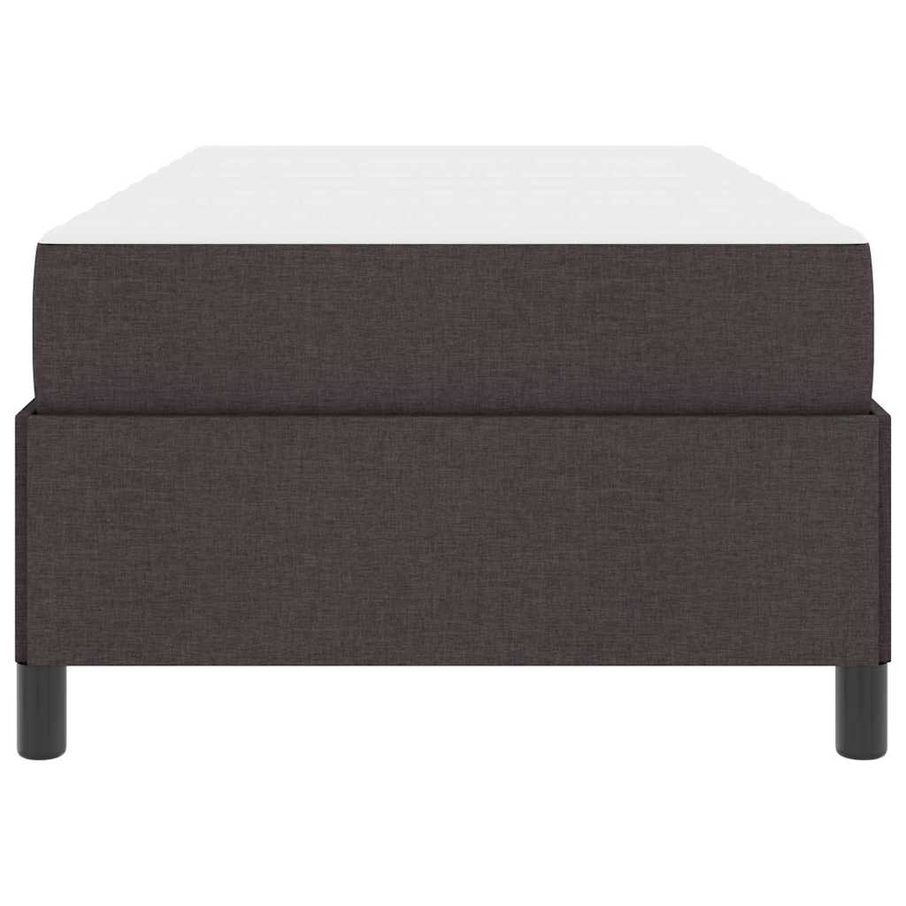 Box spring seng Brun 80 x 200 cm Stof, Ingeniørtræ 5 8721288299154 wbg fr en hd 1