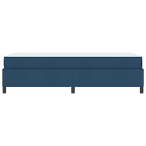 Postel s boxspringem Modrá 100 x 200 cm textil - obrázek 8