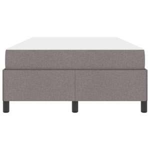 Postel s boxspringem Taupe 120 x 190 cm textil - obrázek 5
