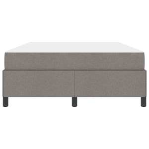 Postel s boxspringem Taupe 160 x 200 cm textil - obrázek 7