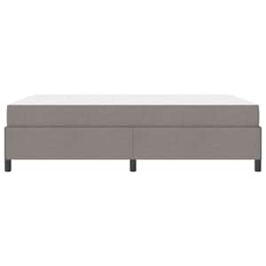 Postel s boxspringem Taupe 160 x 200 cm textil - obrázek 8