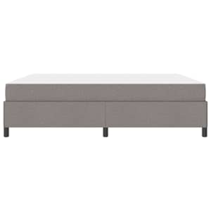 Postel s boxspringem Taupe 180 x 200 cm textil - obrázek 8