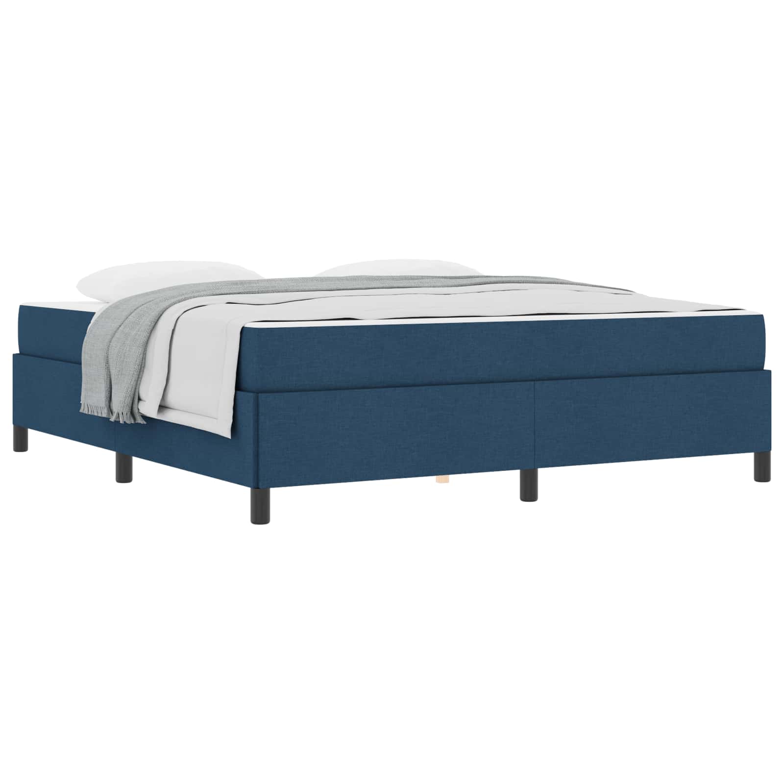 Thumbnail - vidaXL Boxspringbett Blau 180 x 200 cm Stoff