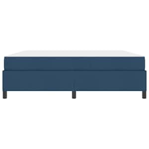 Postel s boxspringem Modrá 180 x 200 cm textil - obrázek 7