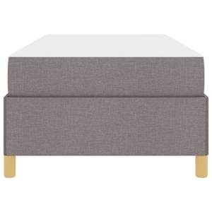 Rám postele s matrací Taupe 80 x 200 cm textil - obrázek 7